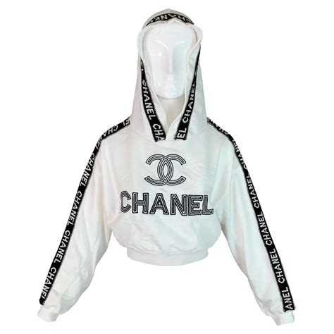 chanel sweater grey|authentic chanel logo sweater.